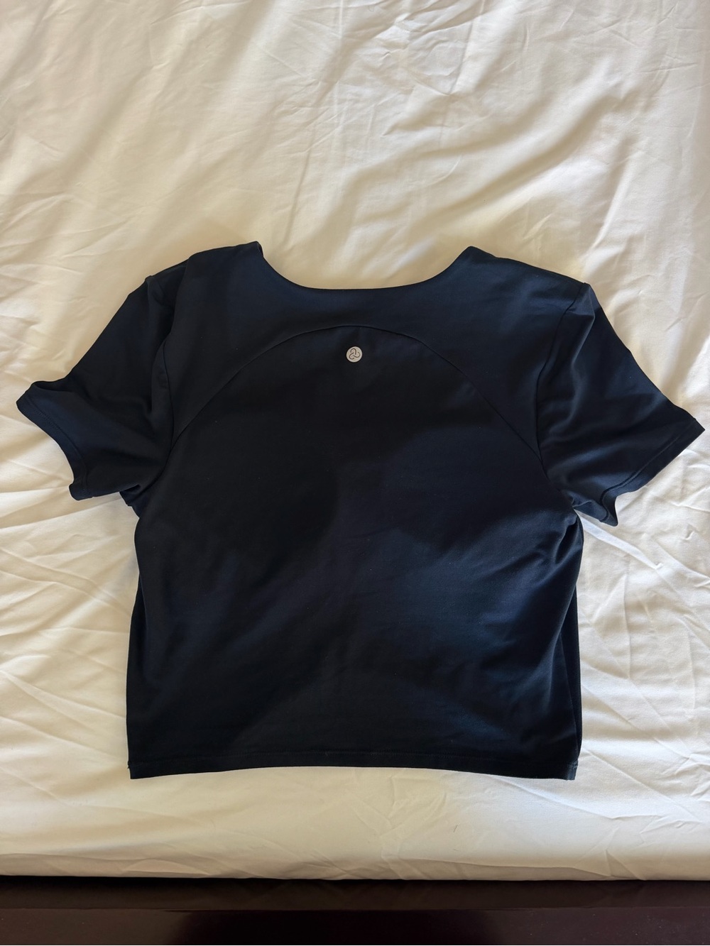 Zella Navy Blue Short Sleeve Athletic Top